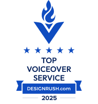 Top Voiceover Service voiceover company on designrush